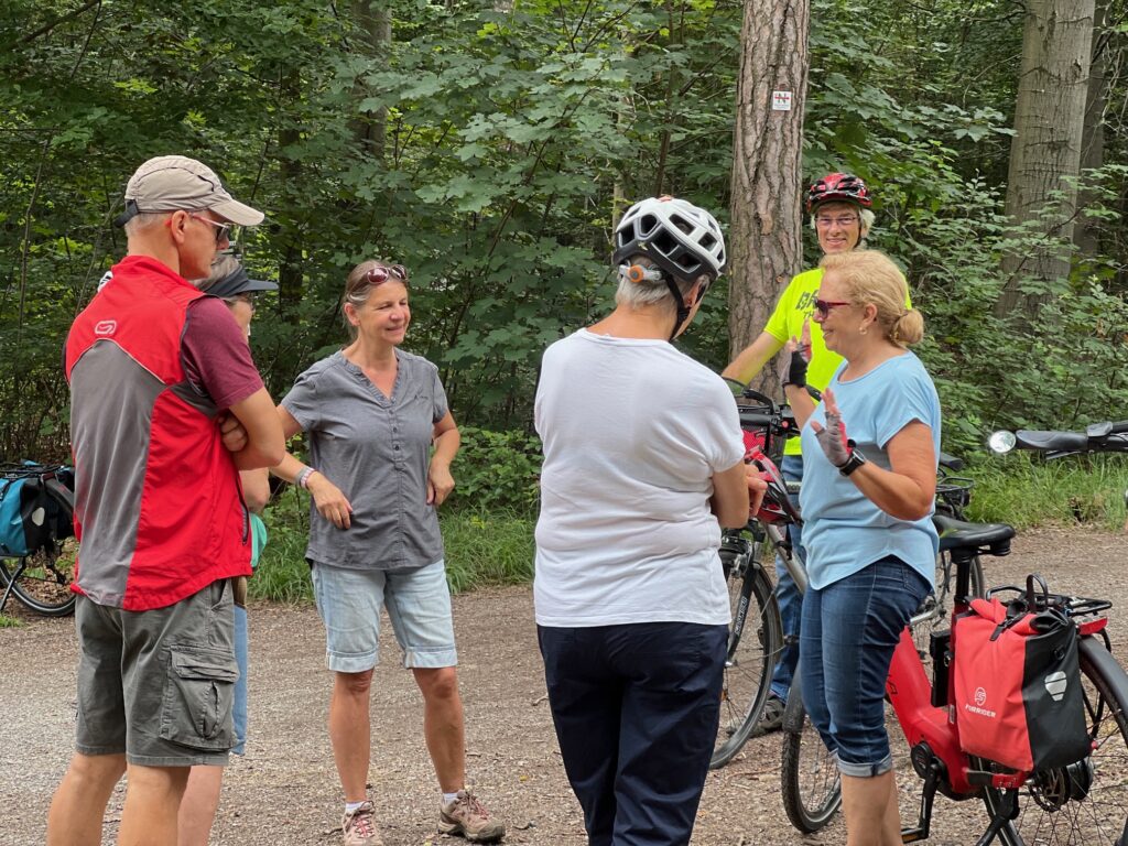 Treffen zur Radtour auf den Schurwald