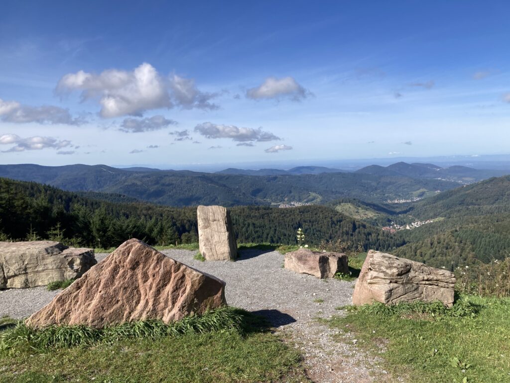 Nordschwarzwald - vom Feinsten: Ausblick bei Gernsbach