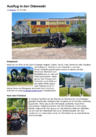 Ausflug Odenwald 2025