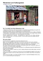 Räubertum & Vulkangestein